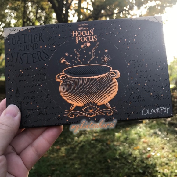 SOLD OUT! ✨2/$75 🎩 RARE! Colourpop Hocus Pocus Shadow Palette - Picture 2 of 7